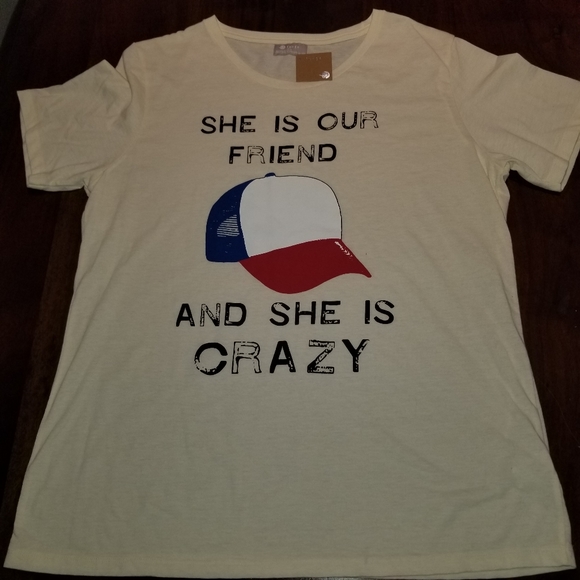 Stranger Things "And She is Crazy" Tee - Picture 1 of 3